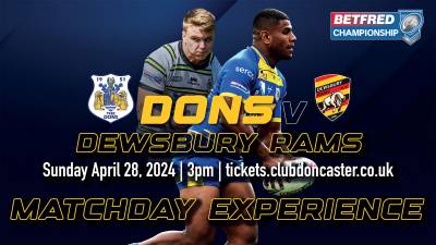 MATCHDAY EXPERIENCE | Doncaster RLFC v Dewsbury Rams