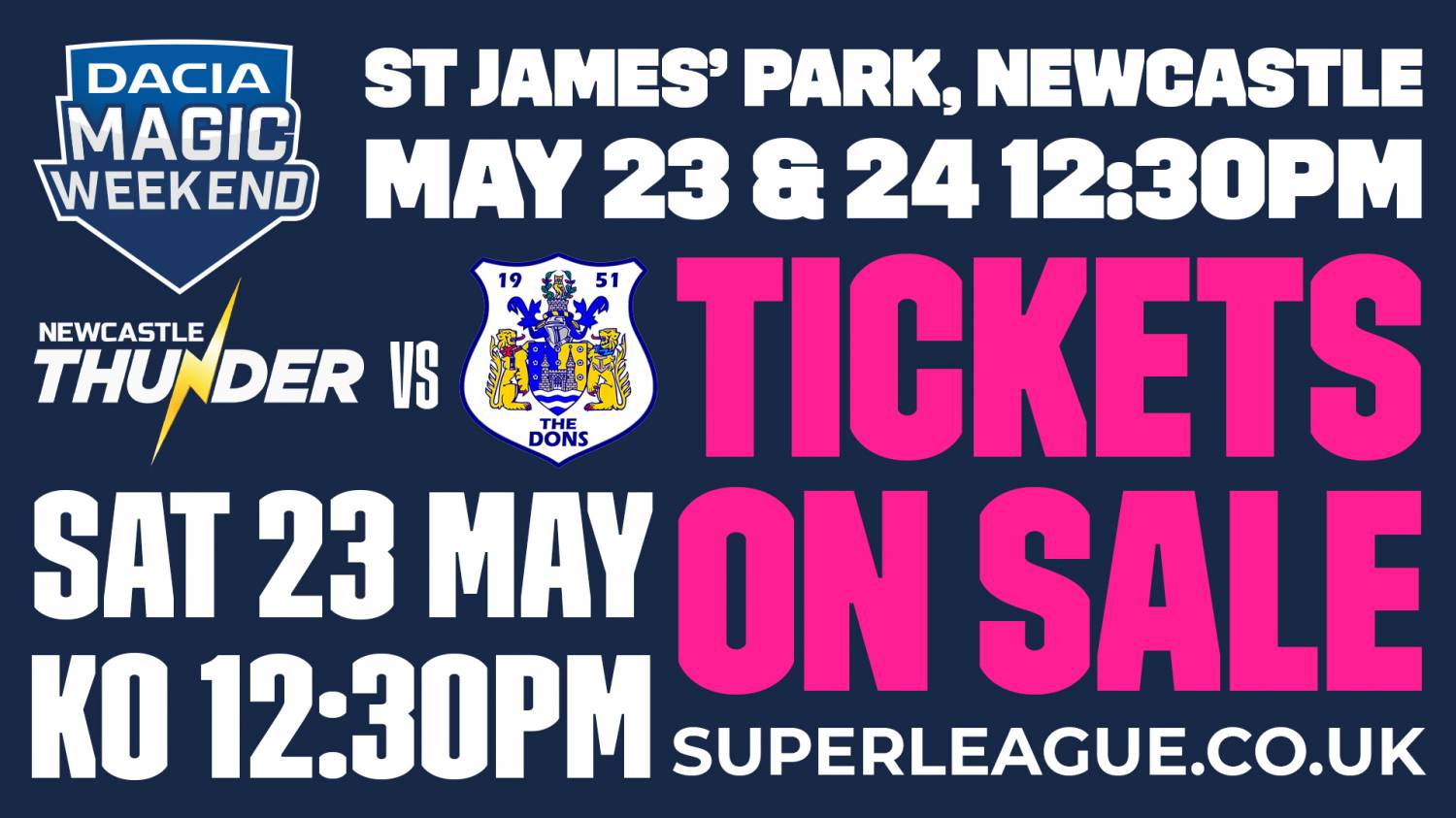 NEWS Magic Weekend tickets available