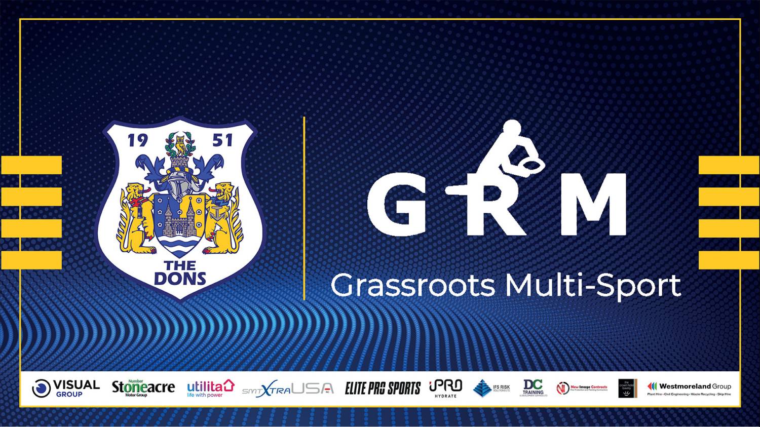 NEWS Club Doncaster signs longterm partnership with GRM Sport