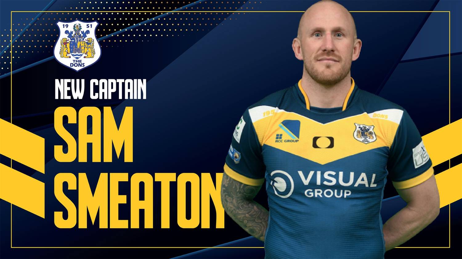 NEWS Sam Smeaton appointed Dons captain