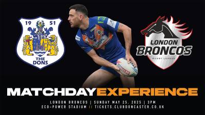 MATCHDAY EXPERIENCE | Dons v London Broncos