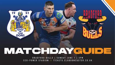 MATCHDAY GUIDE | Dons v Bradford Bulls