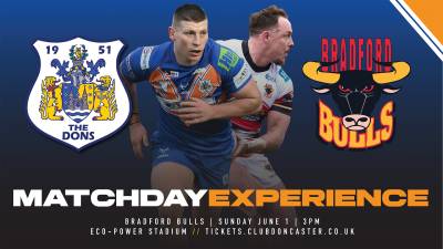 MATCHDAY EXPERIENCE | Dons v Bradford Bulls