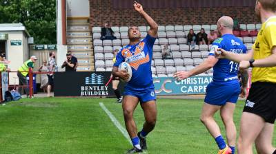 INTERVIEW | Dons captain Reece Lyne reacts to emphatic victory at Batley Bulldogs