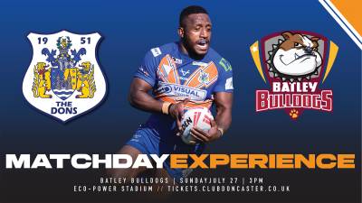 MATCHDAY EXPERIENCE | Dons v Batley Bulldogs