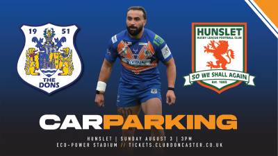 CAR PARKING | Dons v Hunslet RLFC