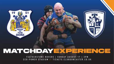 MATCHDAY EXPERIENCE | Dons v Featherstone Rovers
