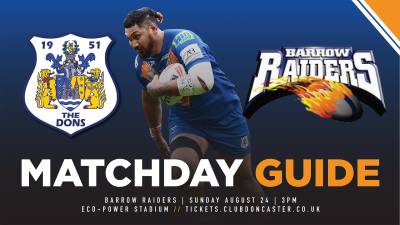 MATCHDAY GUIDE | Dons v Barrow Raiders