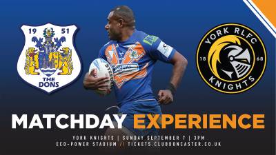 MATCHDAY EXPERIENCE | Dons v York Knights