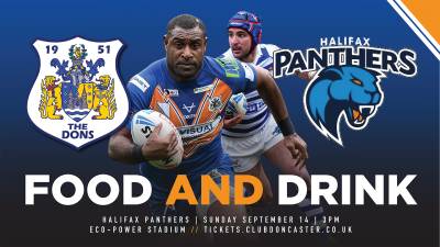FOOD AND DRINK | Dons v Halifax Panthers