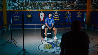 Watch Tom Holmes' first interview as a Dons player