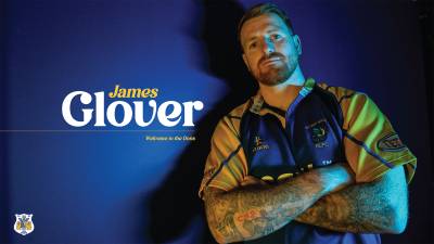 Dons sign centre James Glover on two-year deal