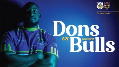 Dons to host Super League Bulls in pre-season friendly