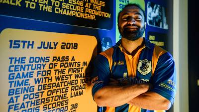 Horne impressed by Misky's stomach for Dons challenge