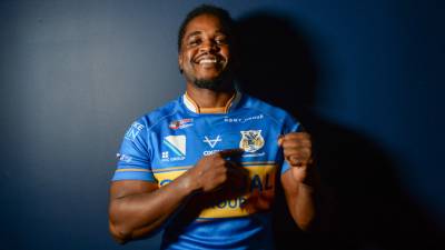 Watch Titus Gwaze's first interview as a Dons player