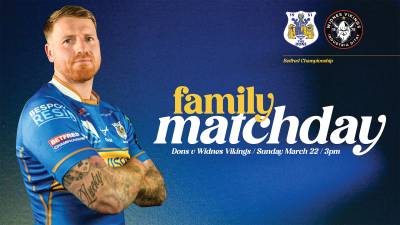 Enjoy a family matchday this Sunday