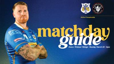 Matchday Guide | Dons v Widnes Vikings