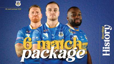 Introducing our six match package the flexible way to watch the Dons