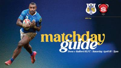 Matchday Guide | Dons v Salford RLFC (1895 Cup)