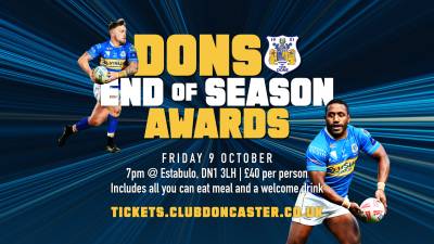 Celebrate the squad at the Dons End of Season Awards!