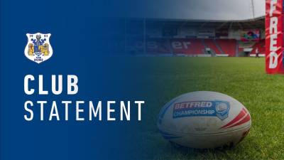 Club Statement | 29 October 2026